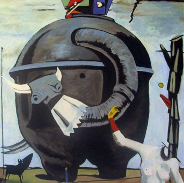 Max Ernst. The Elephant Celebes. 1921